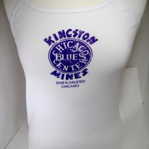 White Spaghetti Strap Tank (2XL)  Last One!