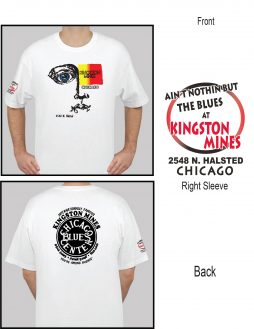 Tall White One Eye T-Shirt (LT - 3XLT)