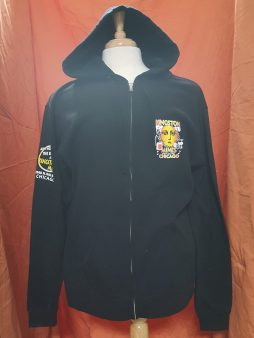 Black Sun Zip Hoodie (Sm - 3XL)